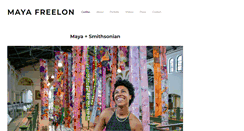 Desktop Screenshot of mayafreelon.com